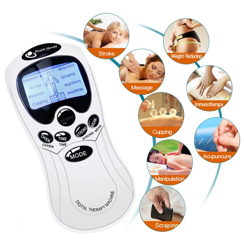 Eightora™ ElectroPulse Relief – EMS Full Body Muscle Massager
